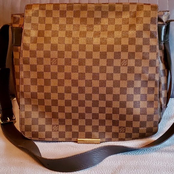 LOUIS VUITTON DAMIER EBENE BASTILLE SHOULDER BAG, VINTAGE - Picture 1 of 16